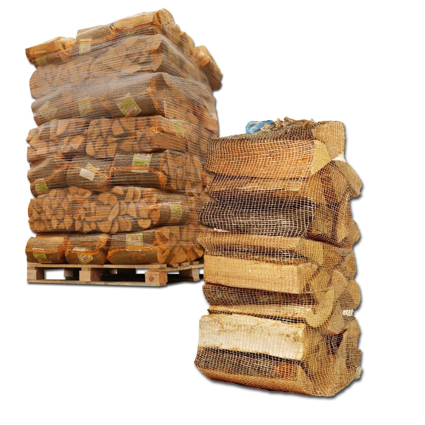 40 filets de bûches de 25kg – Mélange de bois durs 30cm