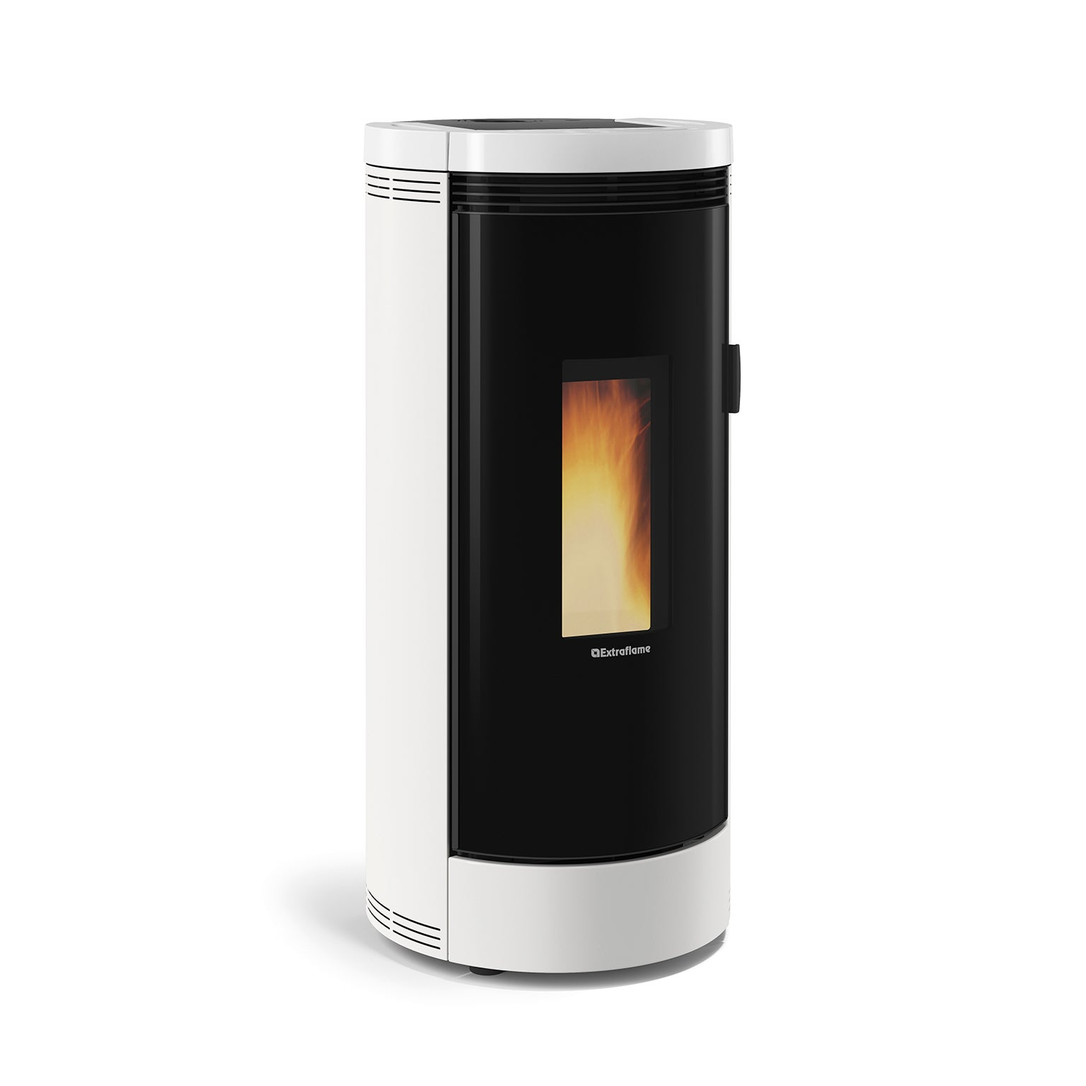 Poêle à granulés EXTRAFLAME Debby cx blanc 9,7 kW