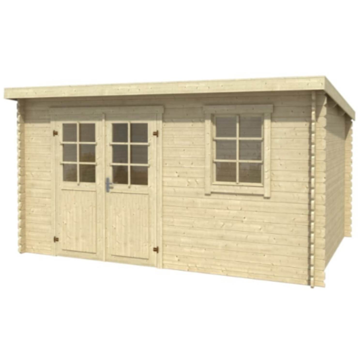 Abri de jardin SANTA FE 10 m² – Bois 28 mm, solide et durable
